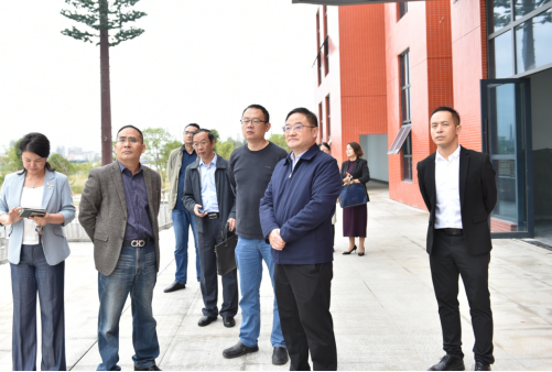 党委书记毛克平带队调研新校区建设情况