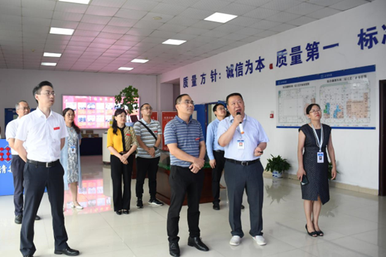 党委书记张在其带队赴湖南正清集团访企拓岗
